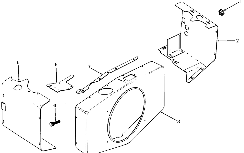 Baffles And Shroud (Model 2072) Diagram and Parts List for 1872 2072-756300-799999-147730100-148720100-148730100-149720100-149730100 Cub Cadet Lawn Tractor